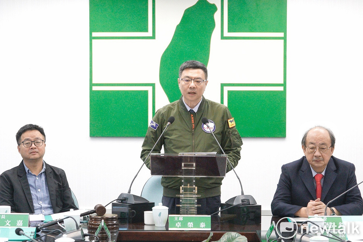 民進黨主席卓榮泰今（4）日在臉書po文表示，「用心做好照步來，很難嗎？」 圖：張良一/攝（資料照片）