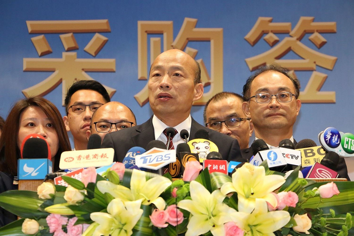 高雄市長韓國瑜出訪港、澳、深圳、廈門。 圖：高雄市政府/提供
