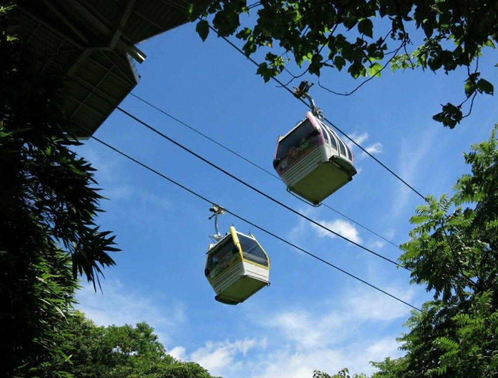 貓空纜車上午系統異常，所幸無人受困。 圖：北捷/提供