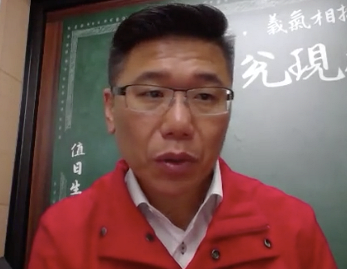 國民黨新北市議員陳明義。 圖：翻攝自陳明義臉書