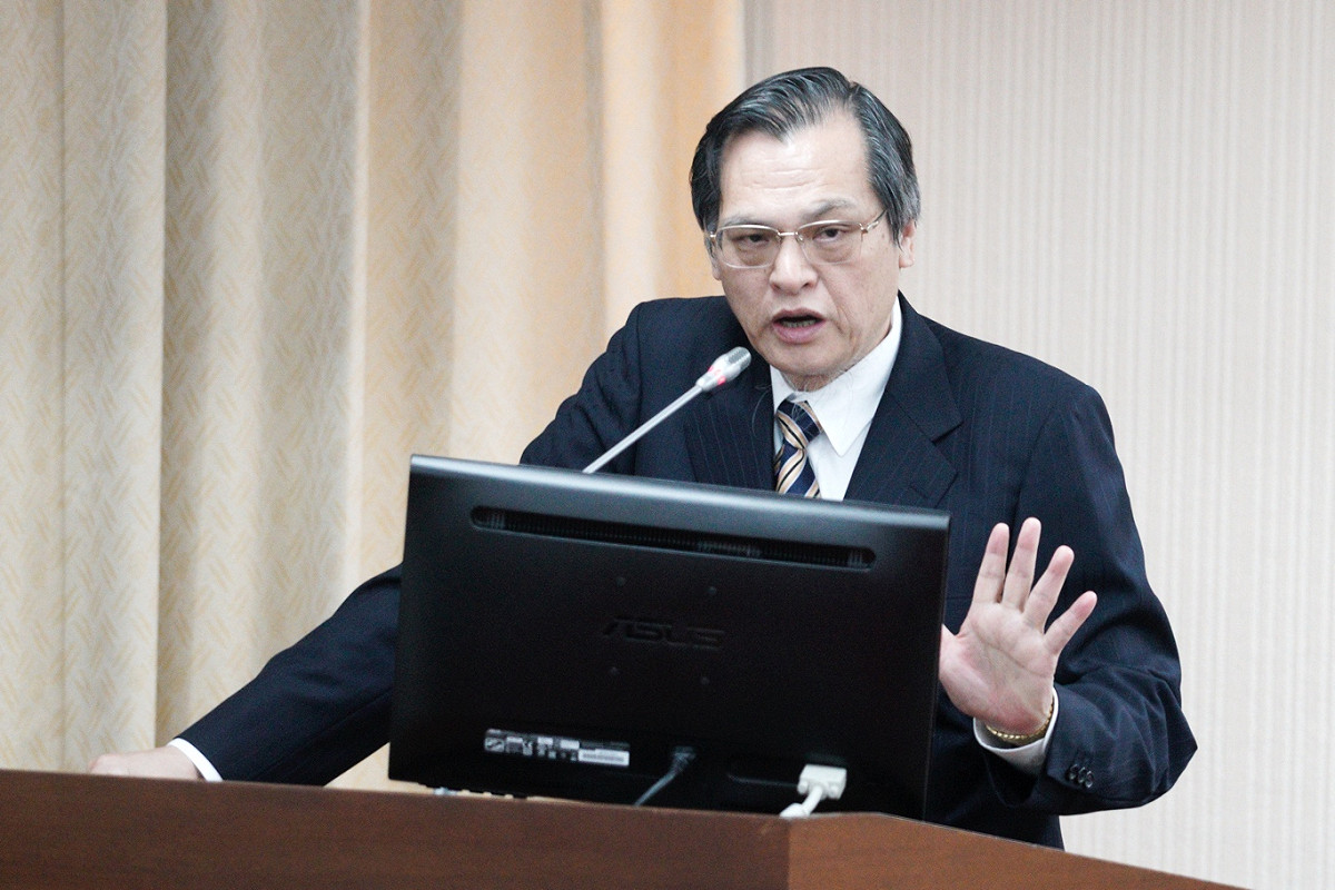 陸委會主委陳明通在立院內政委員會備詢。 圖：張良一/攝
