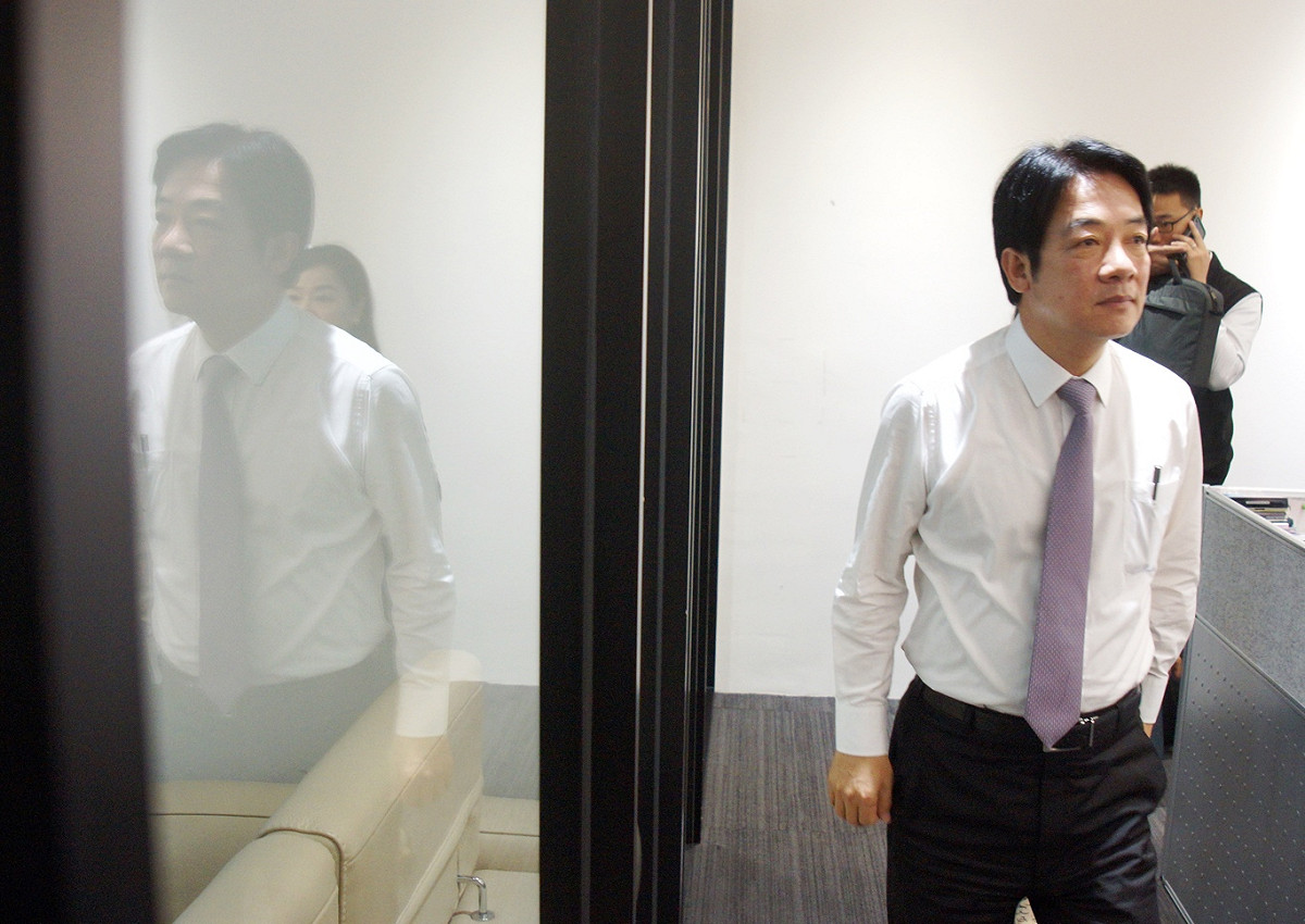 民進黨前行政院長賴清德。 圖：張良一/攝（資料照片）