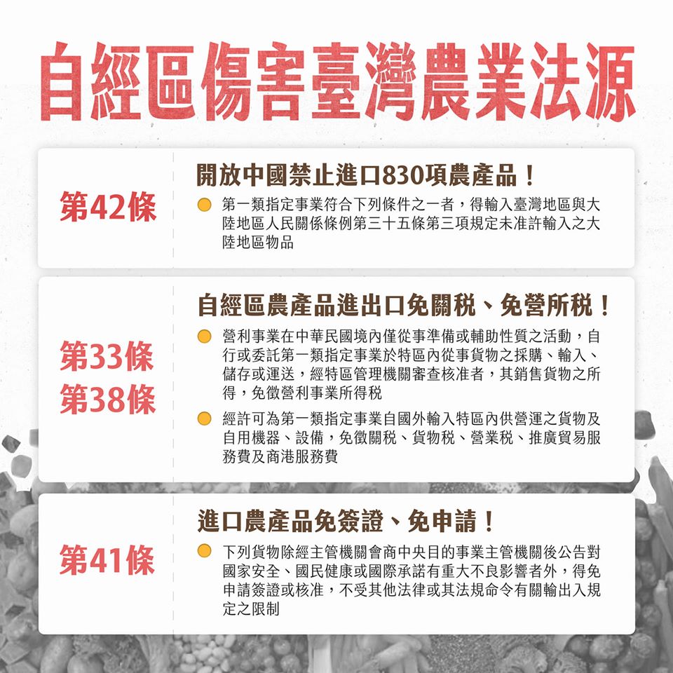 陳吉仲拋自經區三問題要藍委正面回應 圖：取自陳吉仲臉書