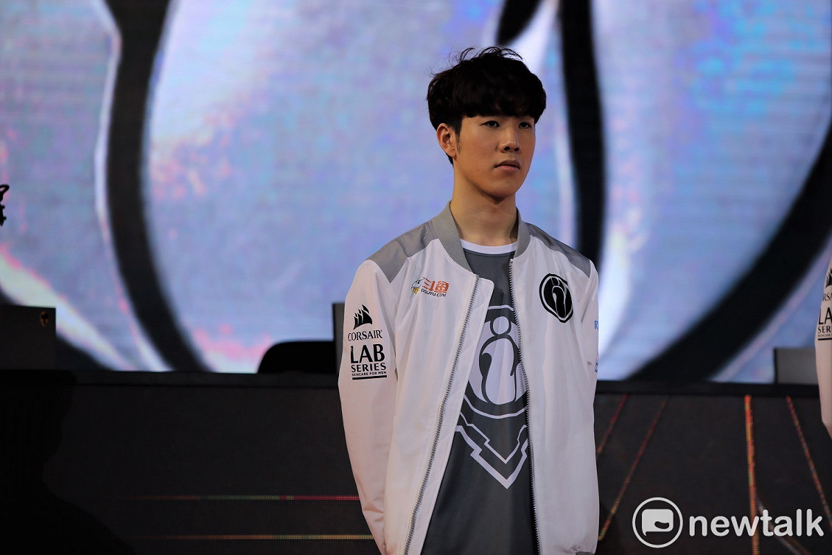 《英雄聯盟》中國戰隊 iG 上路選手 TheShy 圖：蔡幸秀/攝