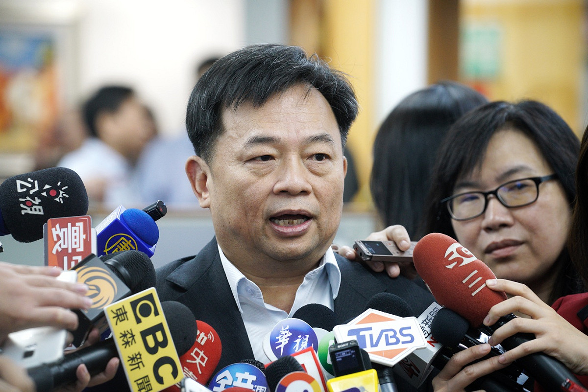 負責操盤蔡英文選戰的核心幕僚、前行政院副院長林錫耀。 圖：張良一/攝（資料照片）