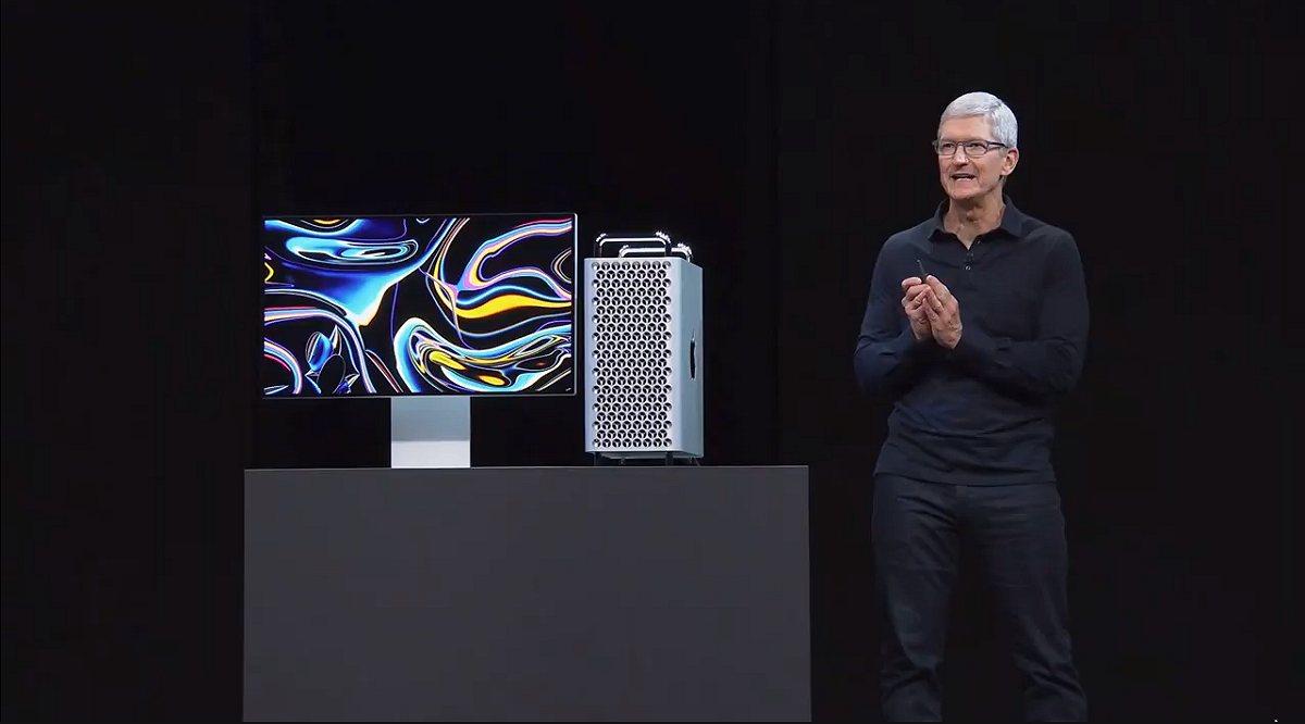 蘋果全新Mac Pro以及Renite 6K螢幕Pro Display XDR登場！ 圖：翻攝自Youtube