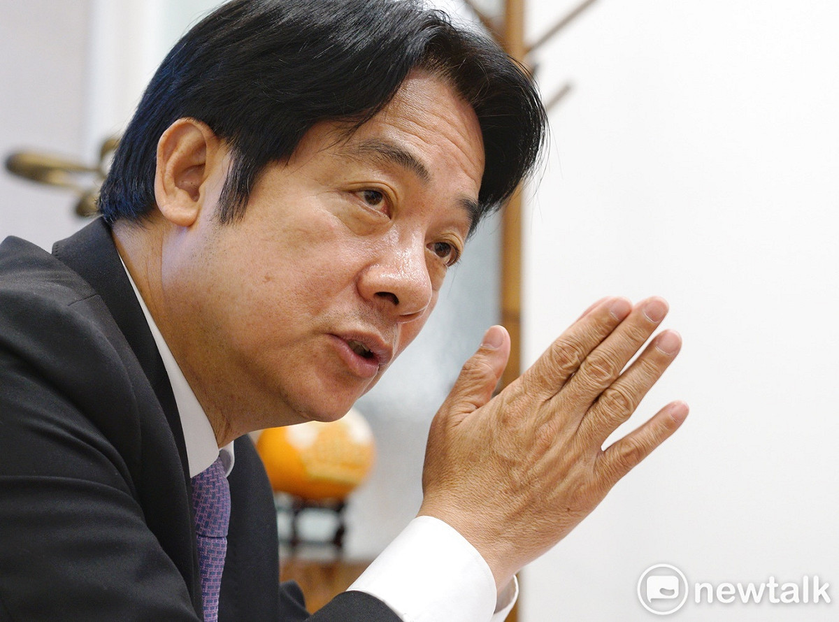 賴清德接受新頭殼專訪。 圖：張良一/攝