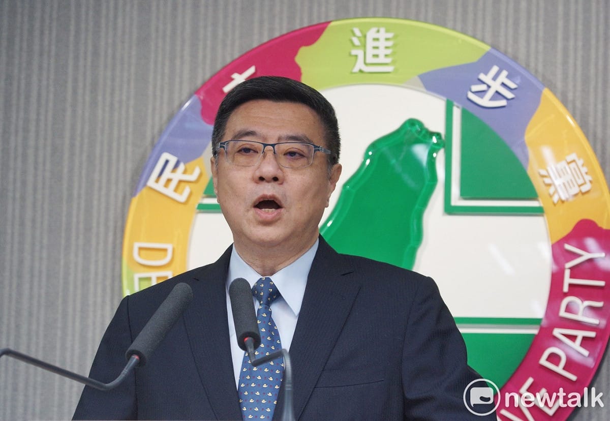 民進黨主席卓榮泰。 圖：張良一/攝