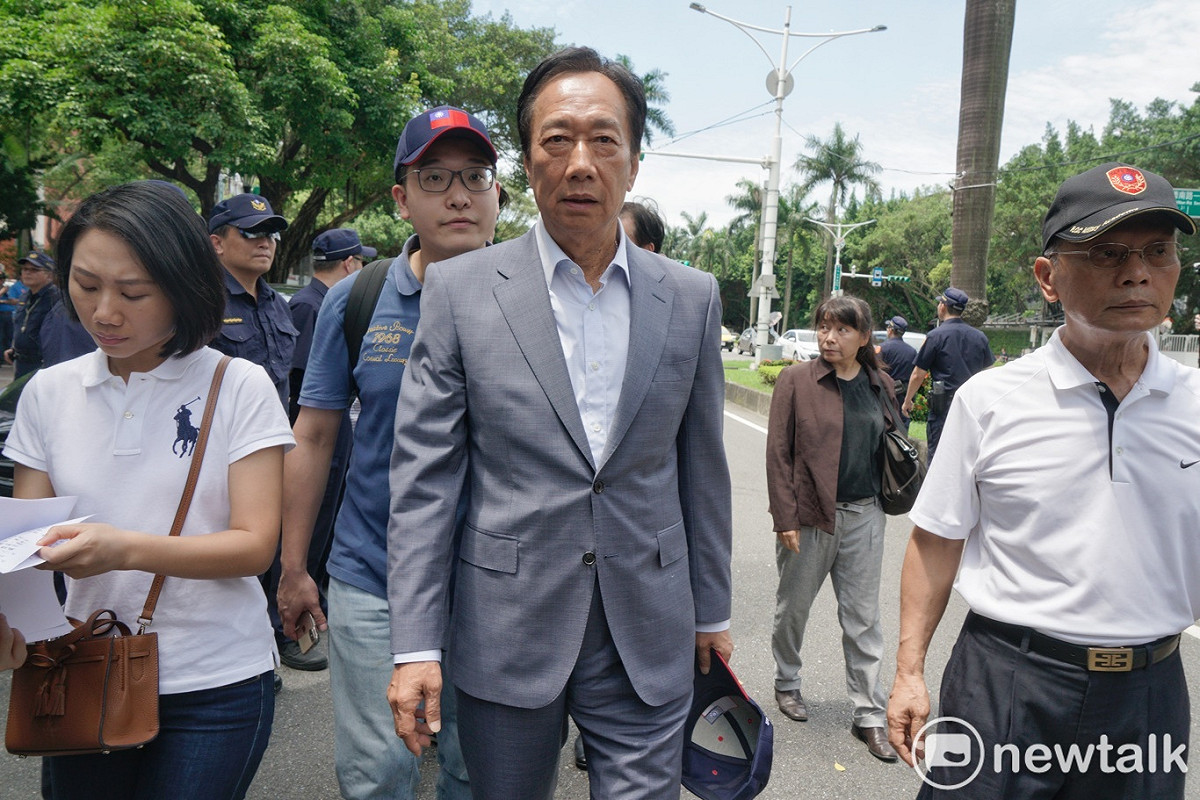 國民黨總統黨內初選參選人郭台銘。 圖：張良一/攝（資料照）