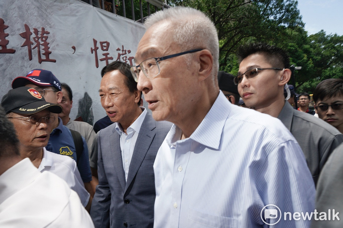 國民黨主席吳敦義。 圖：張良一/攝（資料照片）