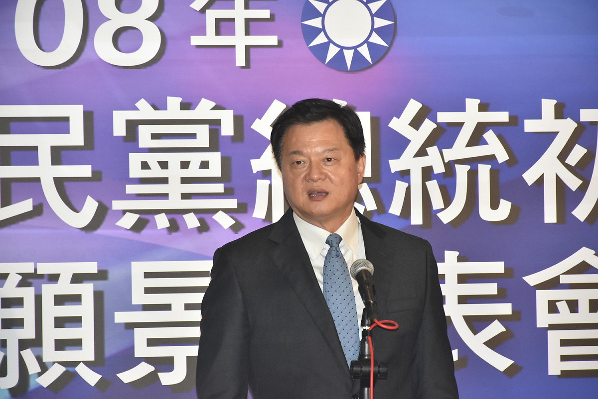 前台北縣長周錫瑋。 圖：孫家銘/攝（資料照片）