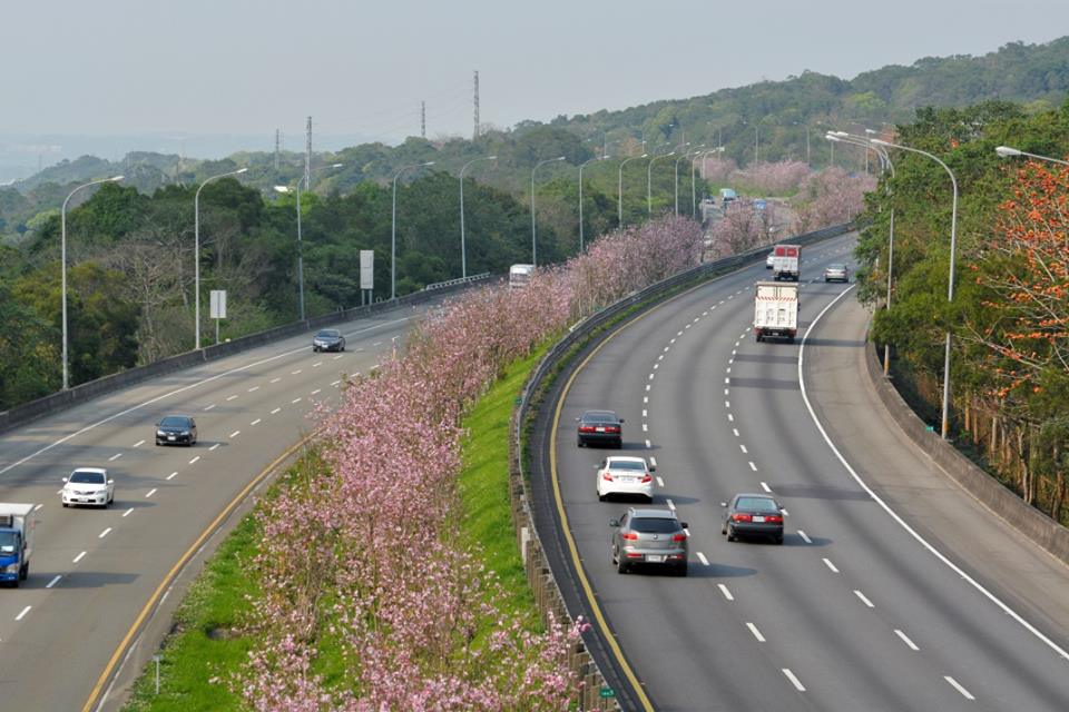 受到颱風白鹿影響，交通部公路總局今（25）日統計目前轄區道路道路災情計5處(公路示意圖) 圖：取自高速小飛力粉絲專頁