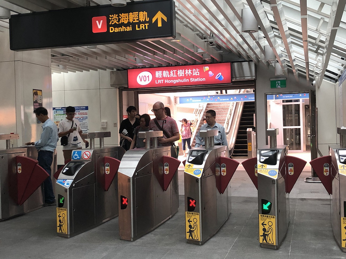 淡海輕軌與北捷連通道7月1日正式開通 圖：新北捷運公司/提供