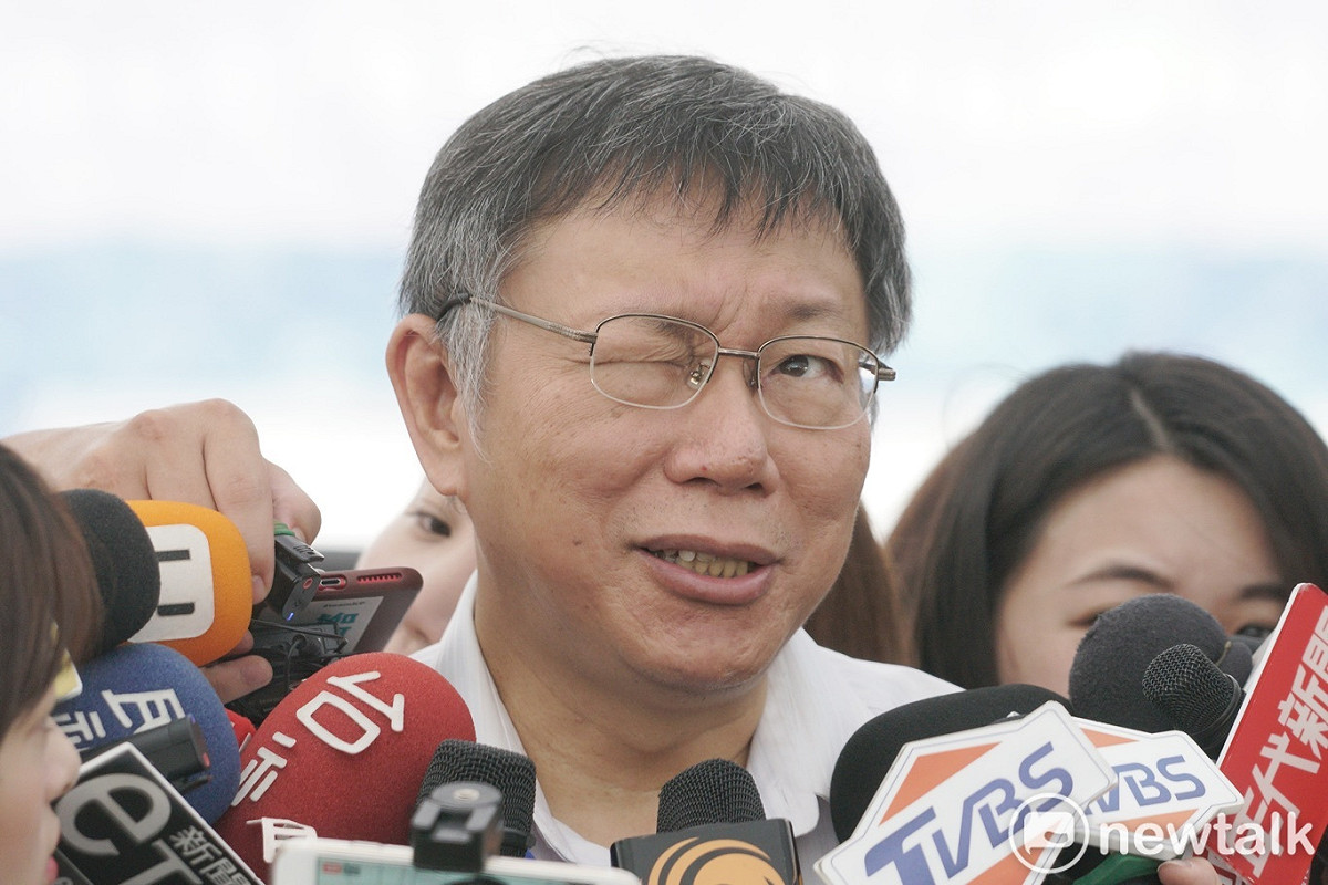 台北市長柯文哲。 圖：張良一/攝