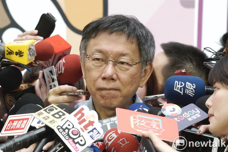 台北市長柯文哲。 圖：張良一 / 攝(資料照片)