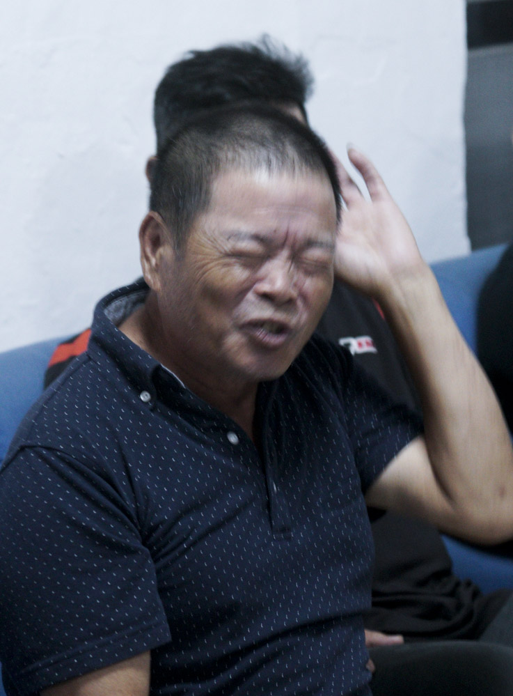「七月半鴨仔不知死活」，黃進山說，他就是農曆七月半那天從基隆搭船到馬祖。他說搭船那天風浪大，大家吐得亂七八糟，但船底的柴油味道重很不舒服，大家又上來，一路搖晃到馬祖，很痛苦。 圖：張良一/攝