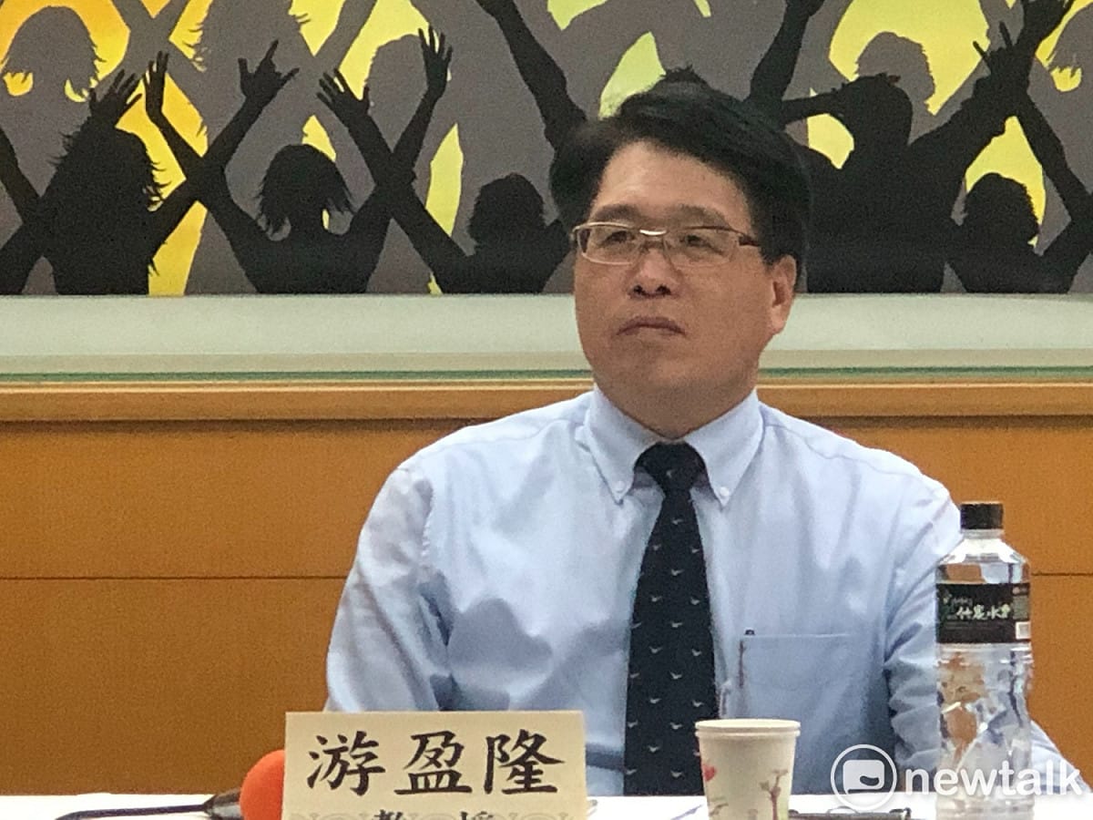 台灣民意基金會董事長游盈隆。 圖:謝莉慧/攝(資料照片)