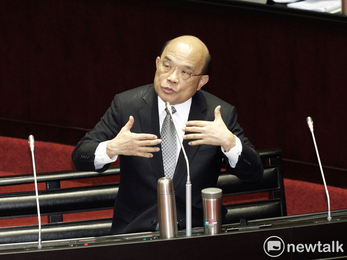 行政院長蘇貞昌。 圖：張良一/攝（資料照片）