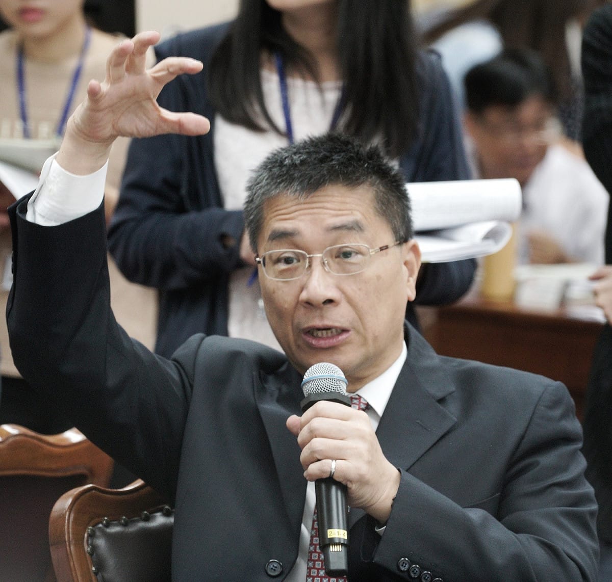 內政部長徐國勇。 圖：張良一/攝