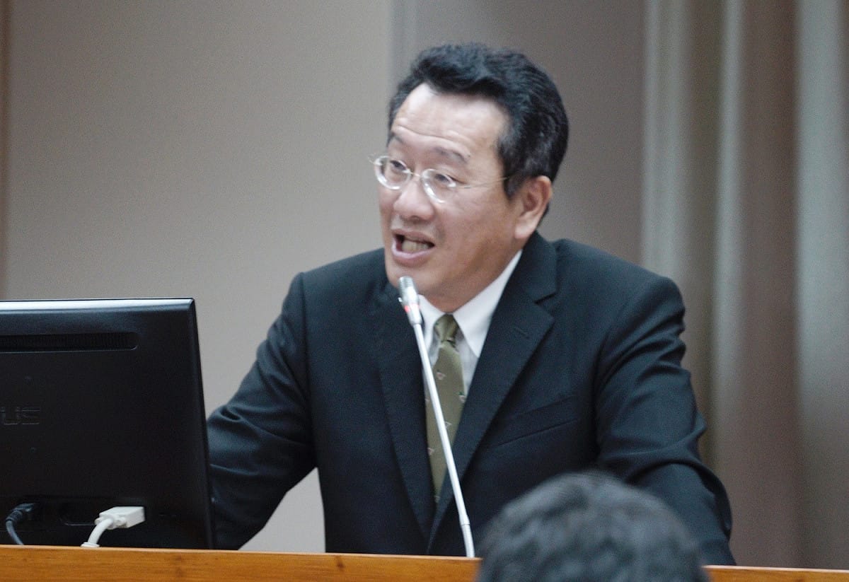 金管會主委顧立雄在立院財政委員會備詢。 圖：張良一/攝
