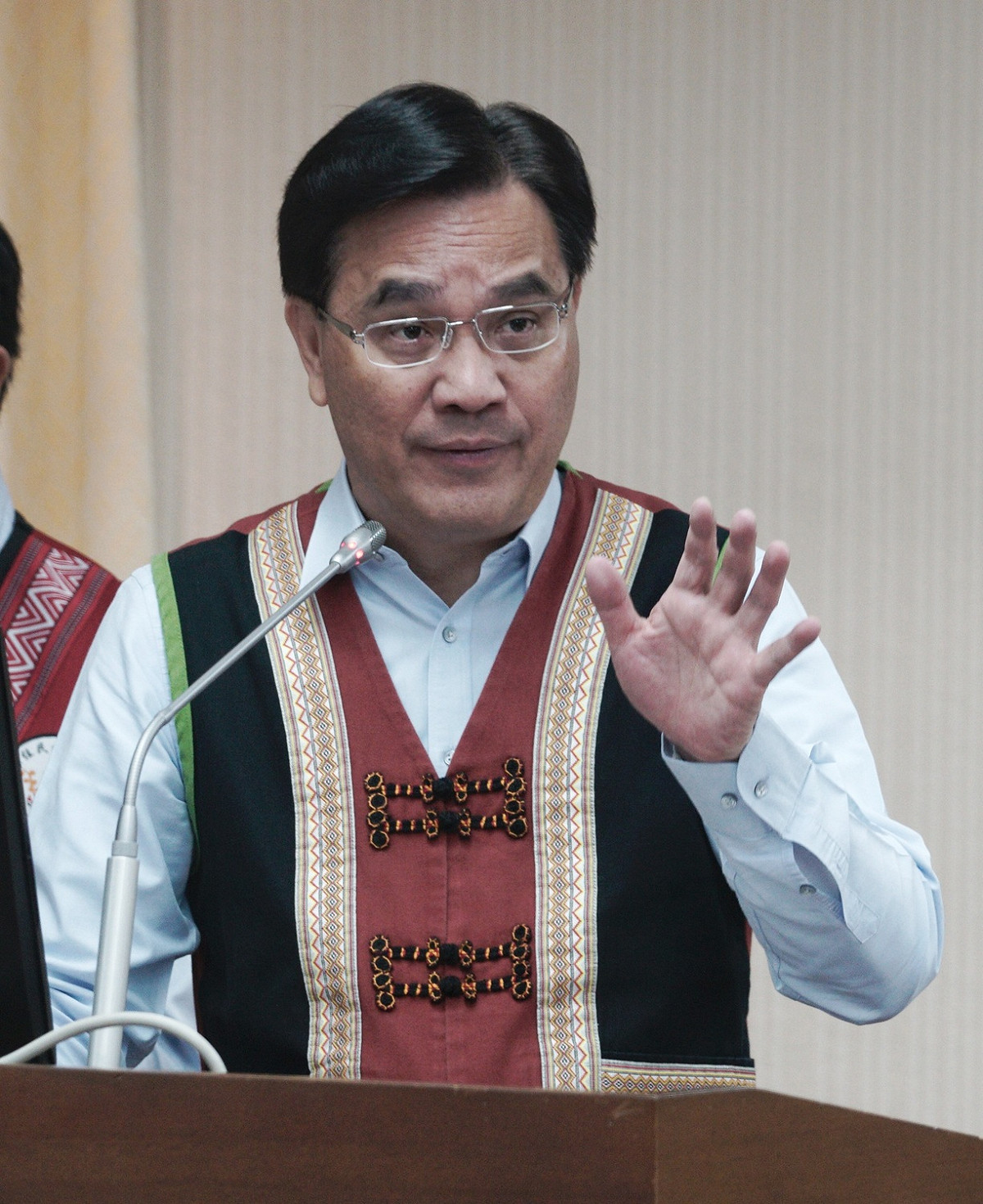 原民會主委夷將拔路兒赴立院內政委員會備詢。 圖：張良一/攝(資料照)