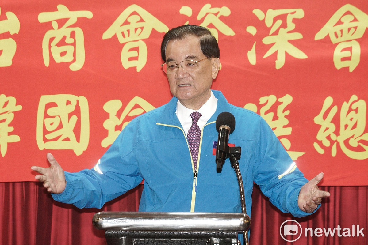 連戰肯定李登輝是推動中華民國民主深化推手，功過是非則留待歷史論斷。 圖：張良一/攝（資料照片）