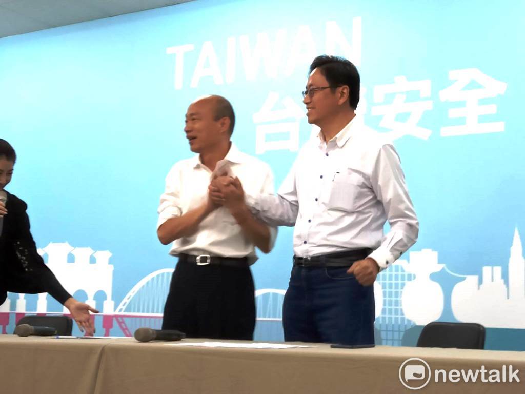 韓國瑜：無論多少抹黑，都會堅定走下去。 圖：孫家銘/攝