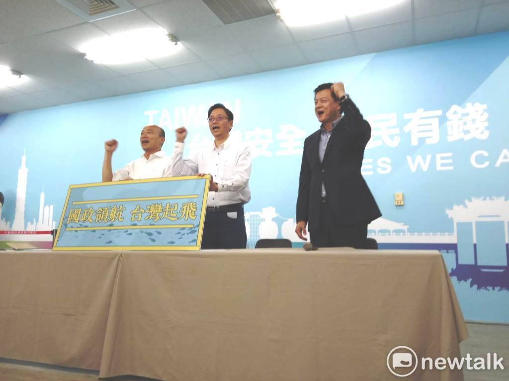 擔任韓國瑜副手，張善政：帶領國家回歸「善良政治」本質。 圖/孫家銘/攝
