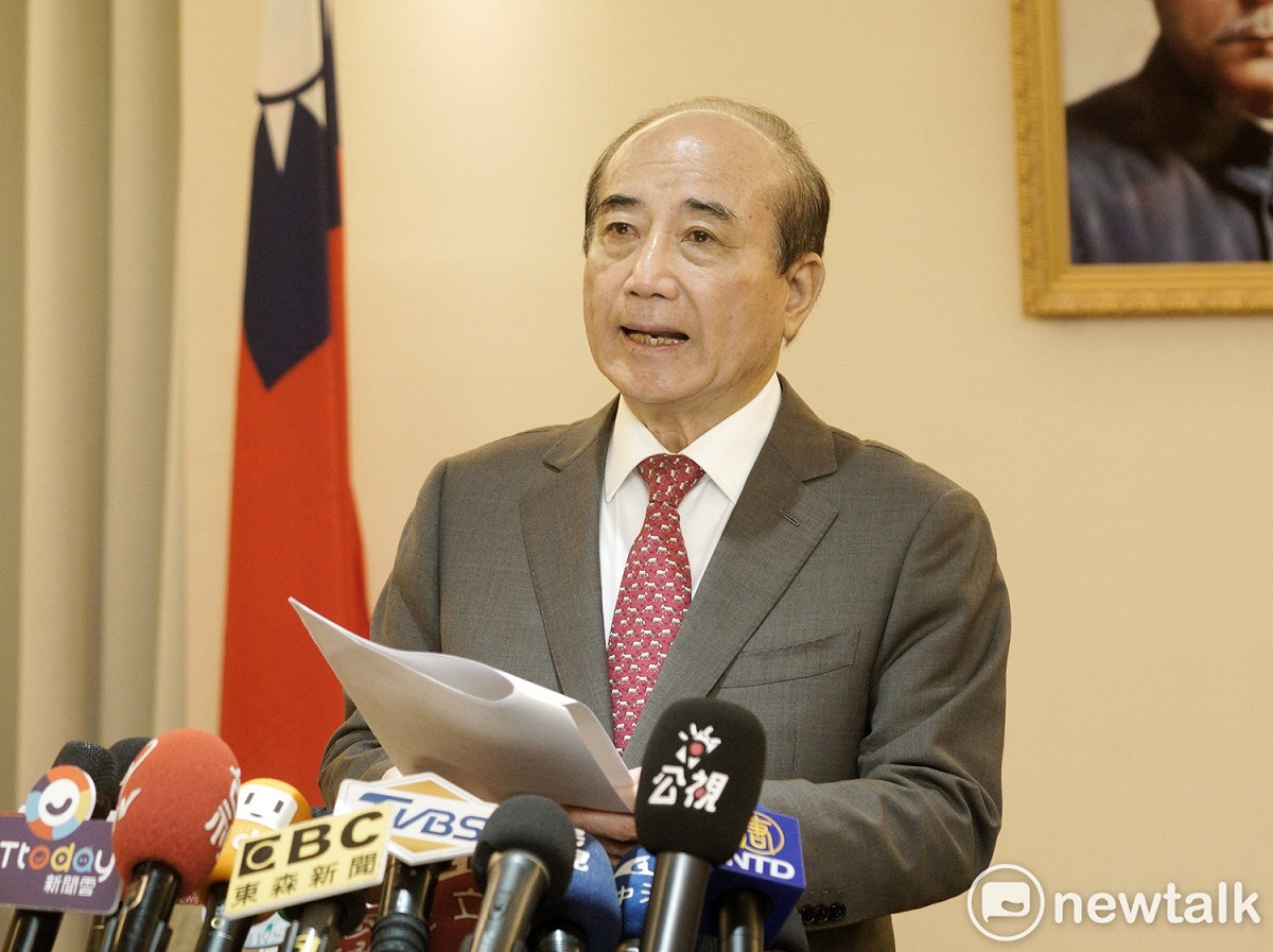 有意問鼎總統大位的前立法院長王金平今舉行記者會，宣布無法取得2020總統大選門票。 圖：張良一 / 攝（資料照）