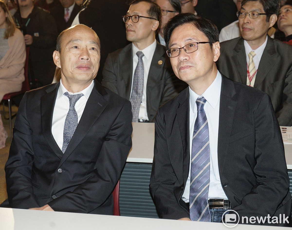 國民黨正、副總統參選人韓國瑜、張善政出席「台灣尤努斯基金會-2019社會型企業東亞年會」。 圖：張良一/攝（資料照片）