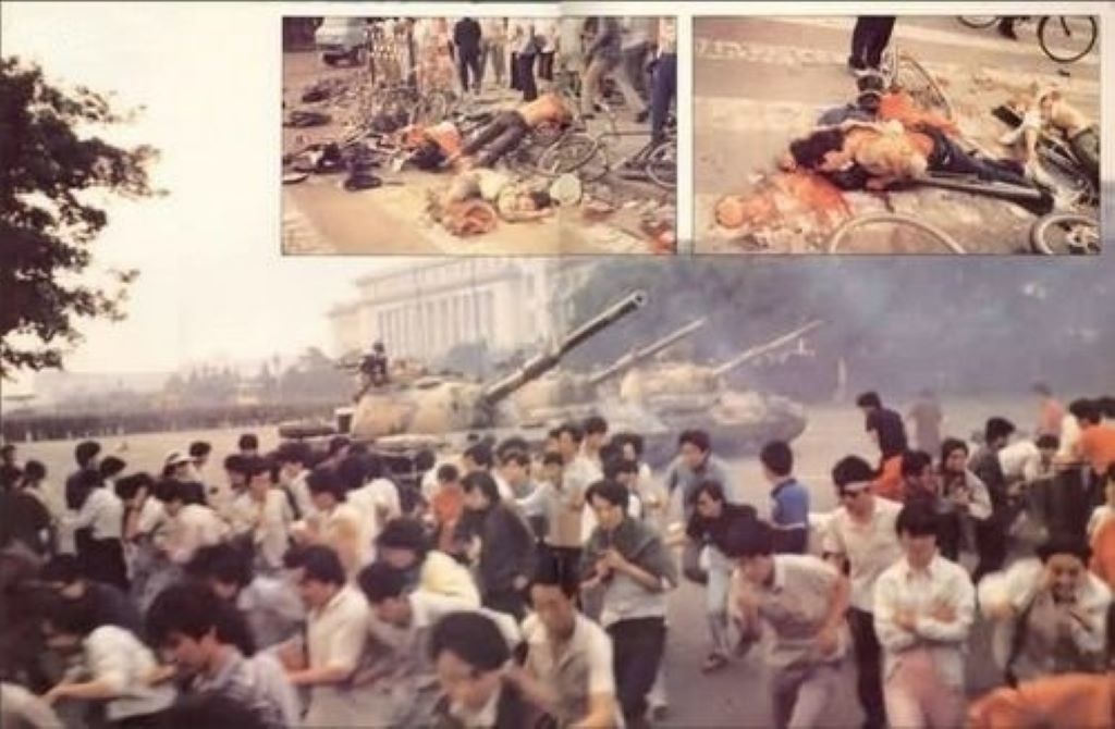 六四天安門事件。 圖：影片畫面