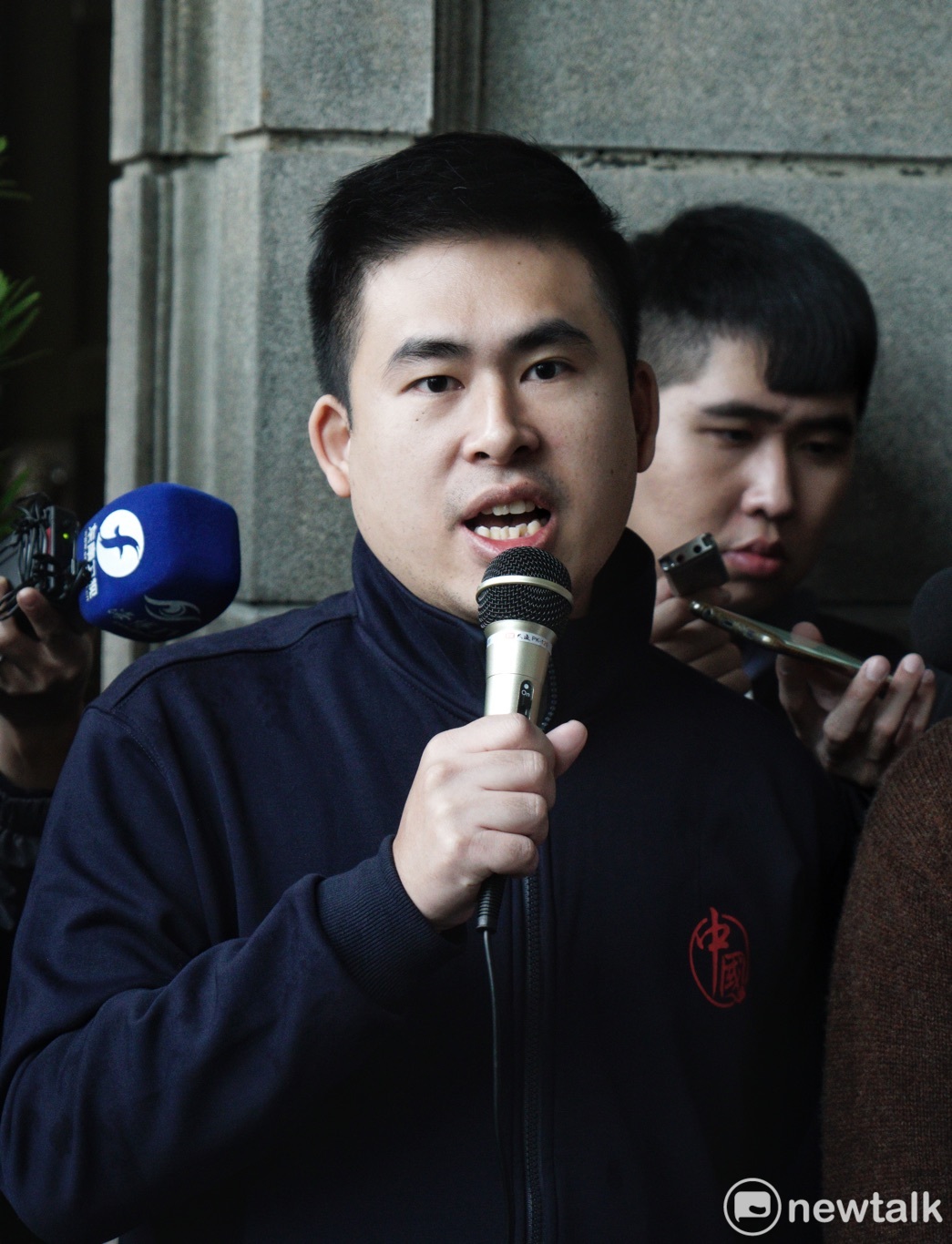 新黨發言人王炳忠。 圖：張良一/攝（資料照片）