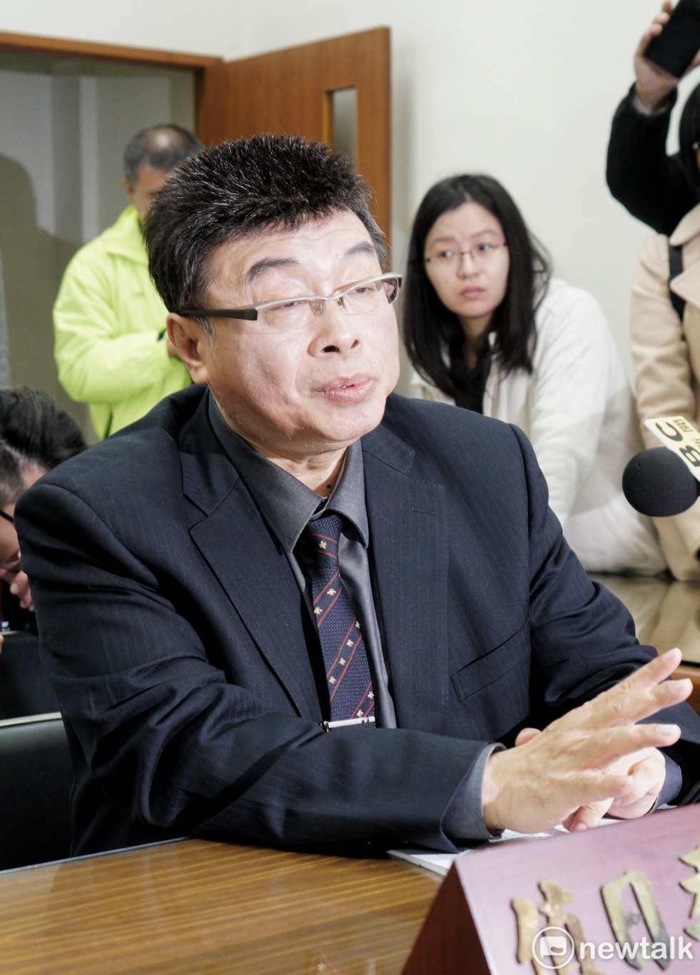 新黨不分區立委參選人邱毅。 圖：張良一/攝（資料照片）
