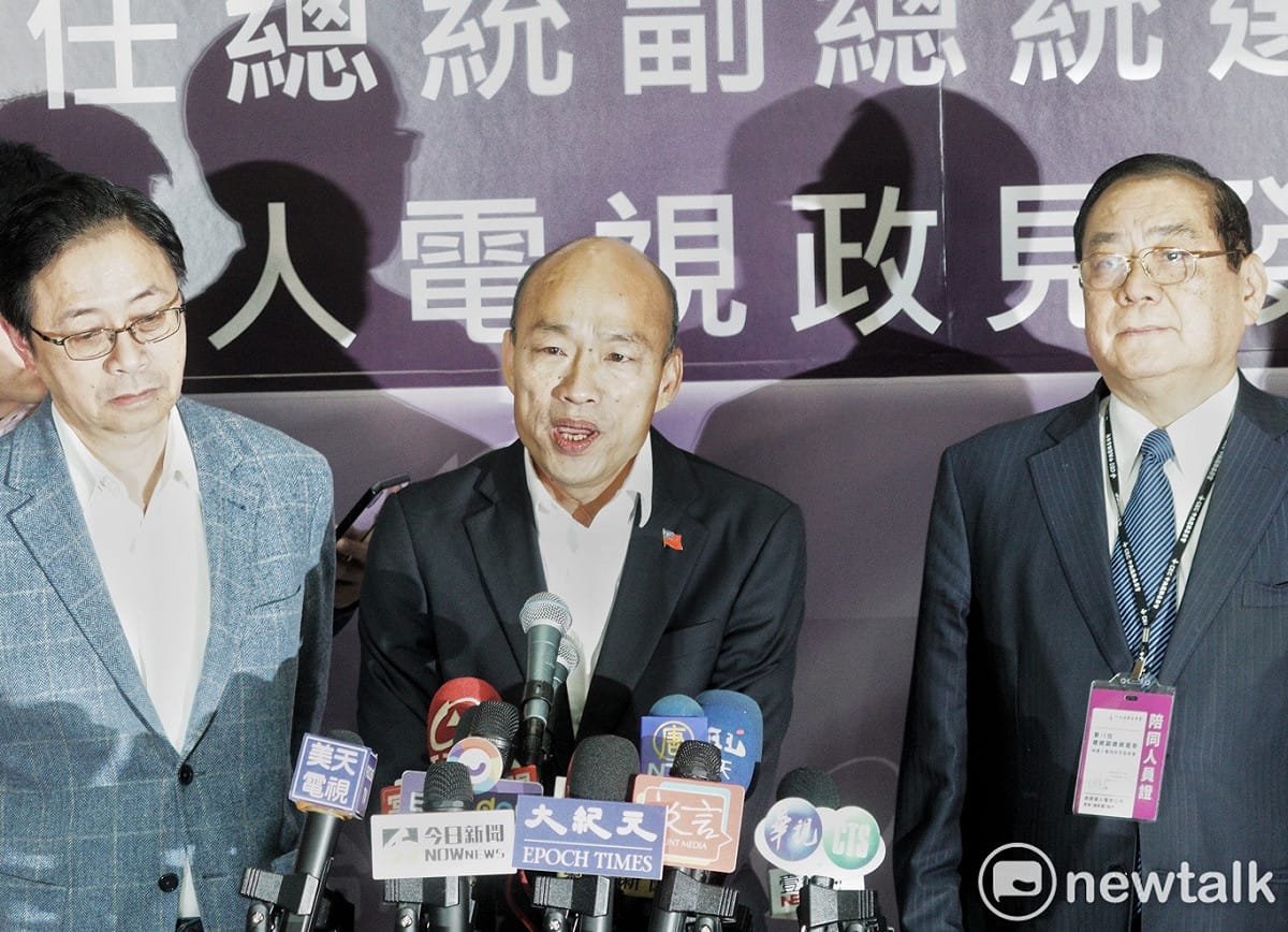 韓國瑜昨天在第3場政見發表會中猛攻蔡英文能源政策，經濟部今日針對數點做出回應。 圖：張良一/攝（資料照片）