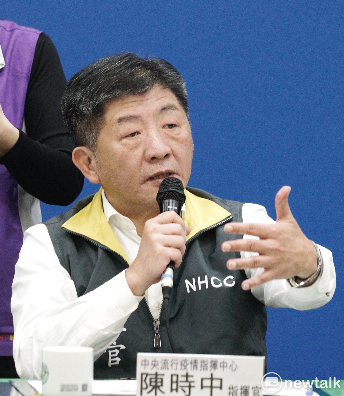 中央流行疫情指揮中心指揮官陳時中。（資料照） 圖：張良一/攝（資料照片）