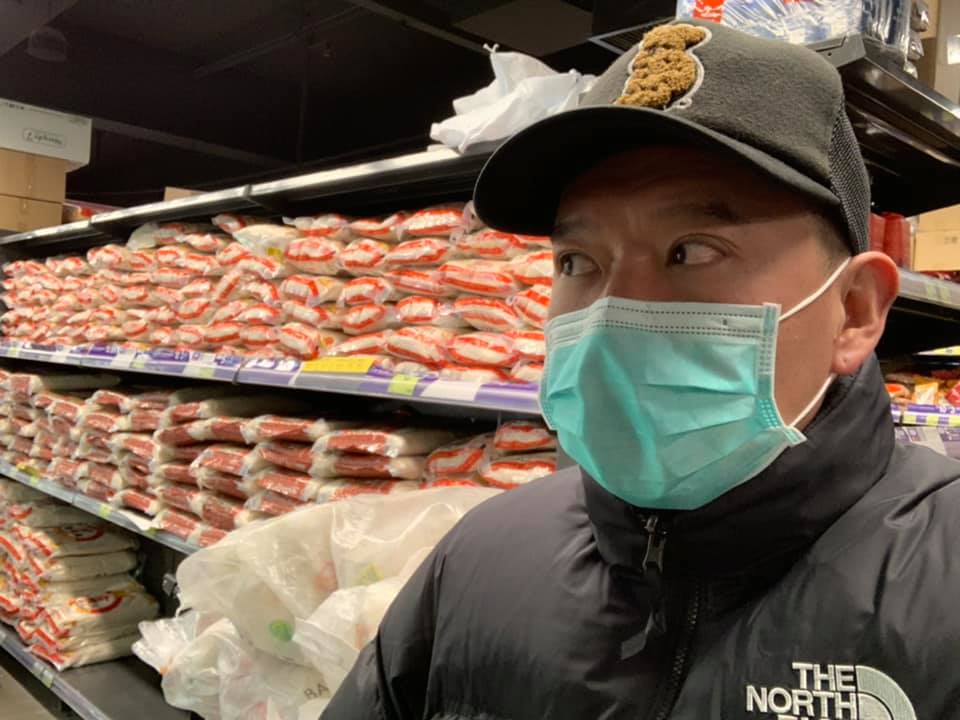 一向支持香港民主運動的港星杜汶澤在臉書表示，台灣抗疫工作成功，光榮歸於人民 圖：取自杜汶澤臉書