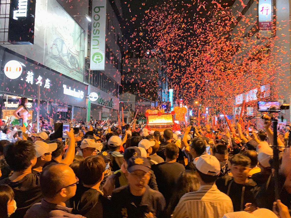 武漢肺炎疫情延燒，媽祖繞境的活動恐釀大型群聚感染，也引發外界高度關注(遶境示意圖) 圖：翻攝大甲鎮瀾宮臉書