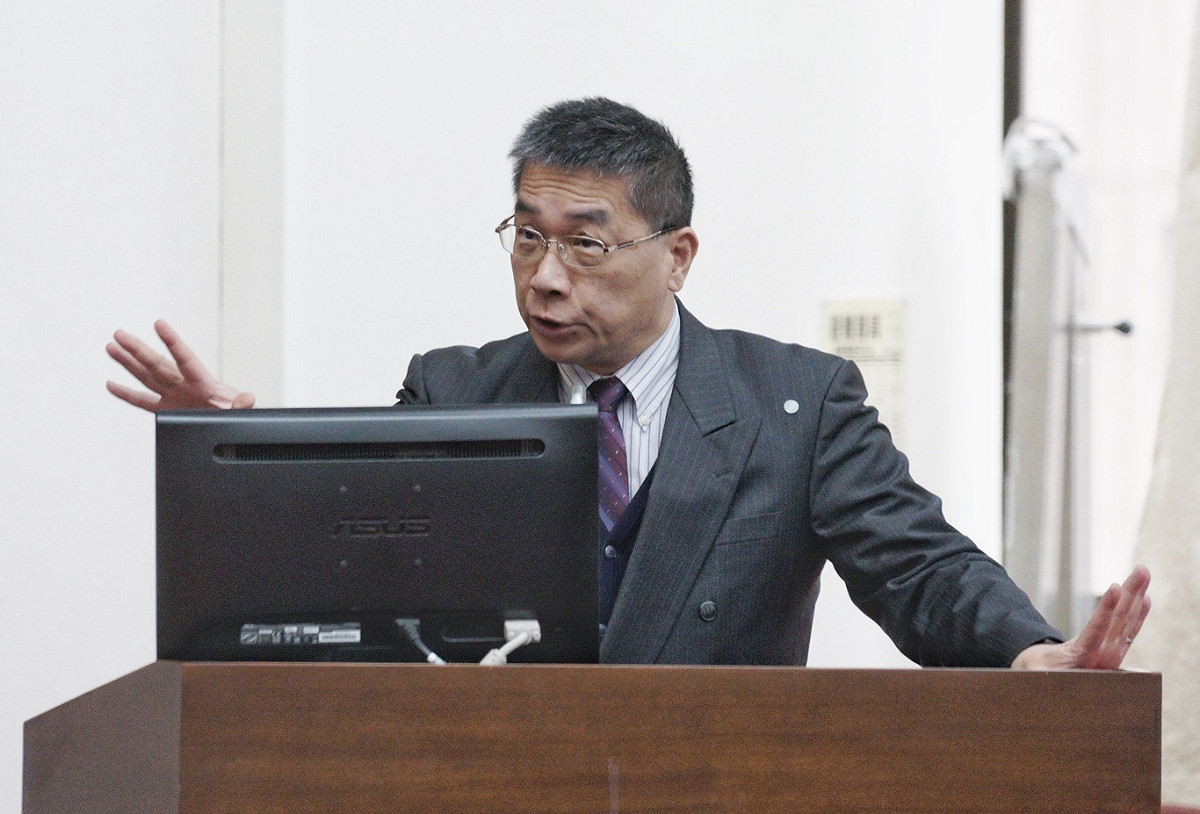 內政部長徐國勇在立院財委會備詢。 圖：張良一/攝