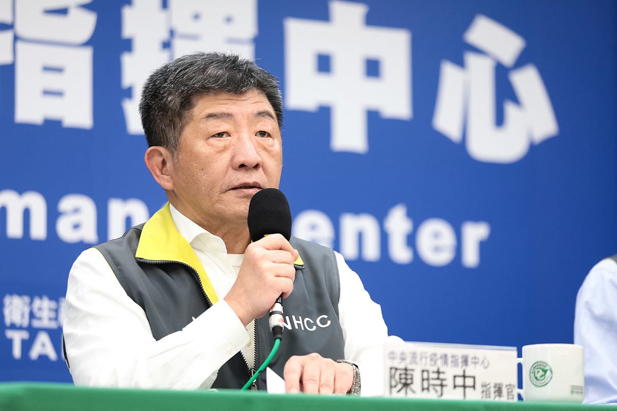 中央流行疫情指揮中心指揮官陳時中 圖：中央流行疫情指揮中心/提供