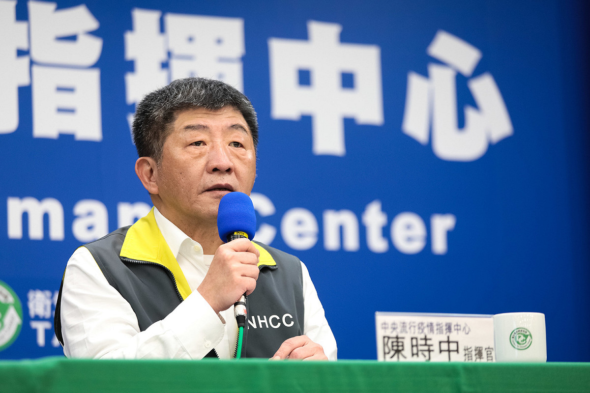 中央流行疫情指揮中心指揮官陳時中 圖：中央流行疫情指揮中心/提供