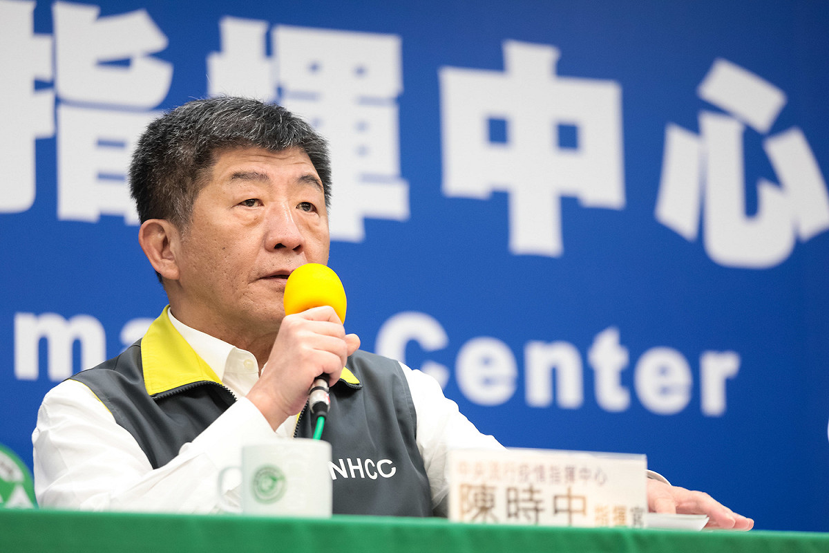 中央流行疫情指揮中心指揮官陳時中 圖：中央流行疫情指揮中心/提供