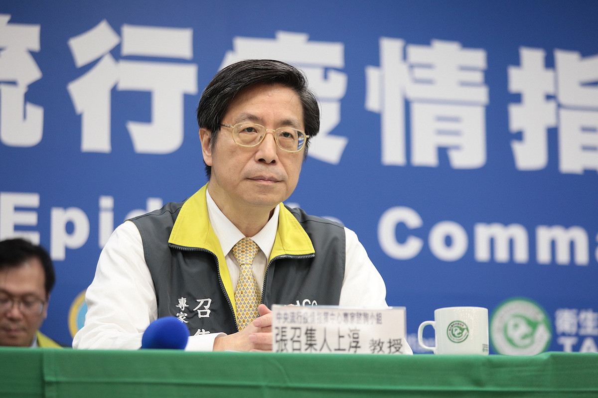 中央流行疫情指揮中心專家團隊召集人張上淳 圖：中央流行疫情指揮中心/提供