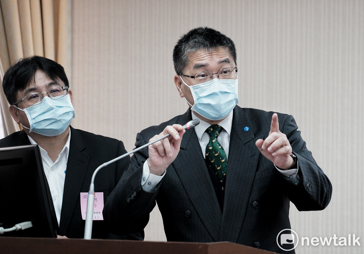 內政政長徐國勇在立院內政委員會備詢。 圖：張良一/攝