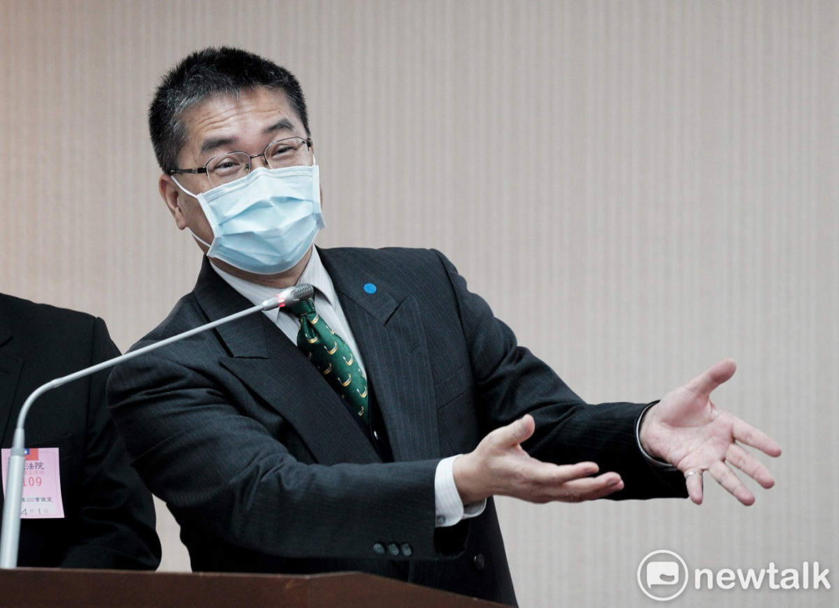 內政政長徐國勇在立院內政委員會備詢。 圖：張良一/攝