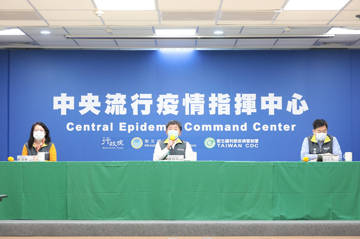 今（6）日是清明連假結束的第一天，中央流行疫情指揮中心10時已召開一場記者會。 圖：中央流行疫情指揮中心/提供