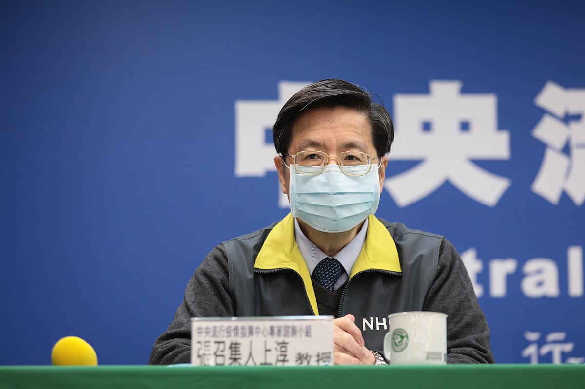 中央流行疫情指揮中心專家諮詢小組召集人張上淳 圖：中央流行疫情指揮中心/提供