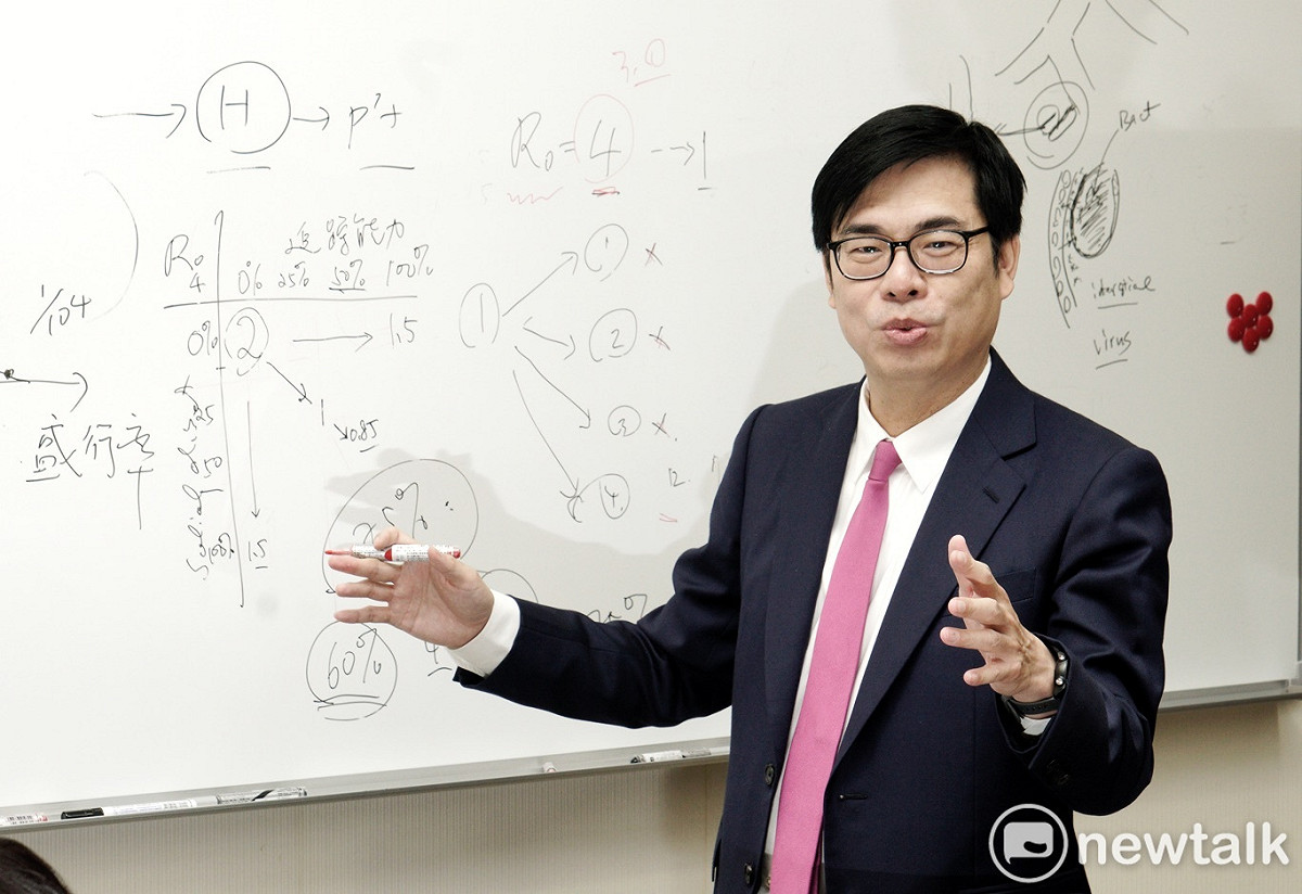行政院副院長陳其邁專訪。 圖：張良一/攝