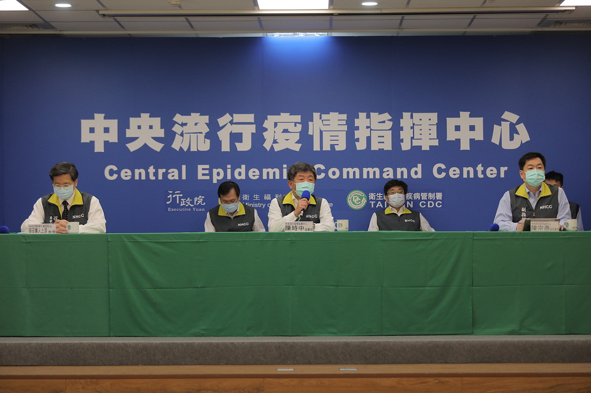 中央流行疫情指揮中心每日召開記者會，說明疫情最新狀況。 圖：中央流行疫情指揮中心/提供