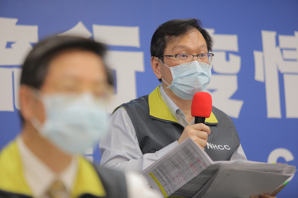 中央流行疫情指揮中心發言人莊人祥 圖：中央流行疫情指揮中心/提供