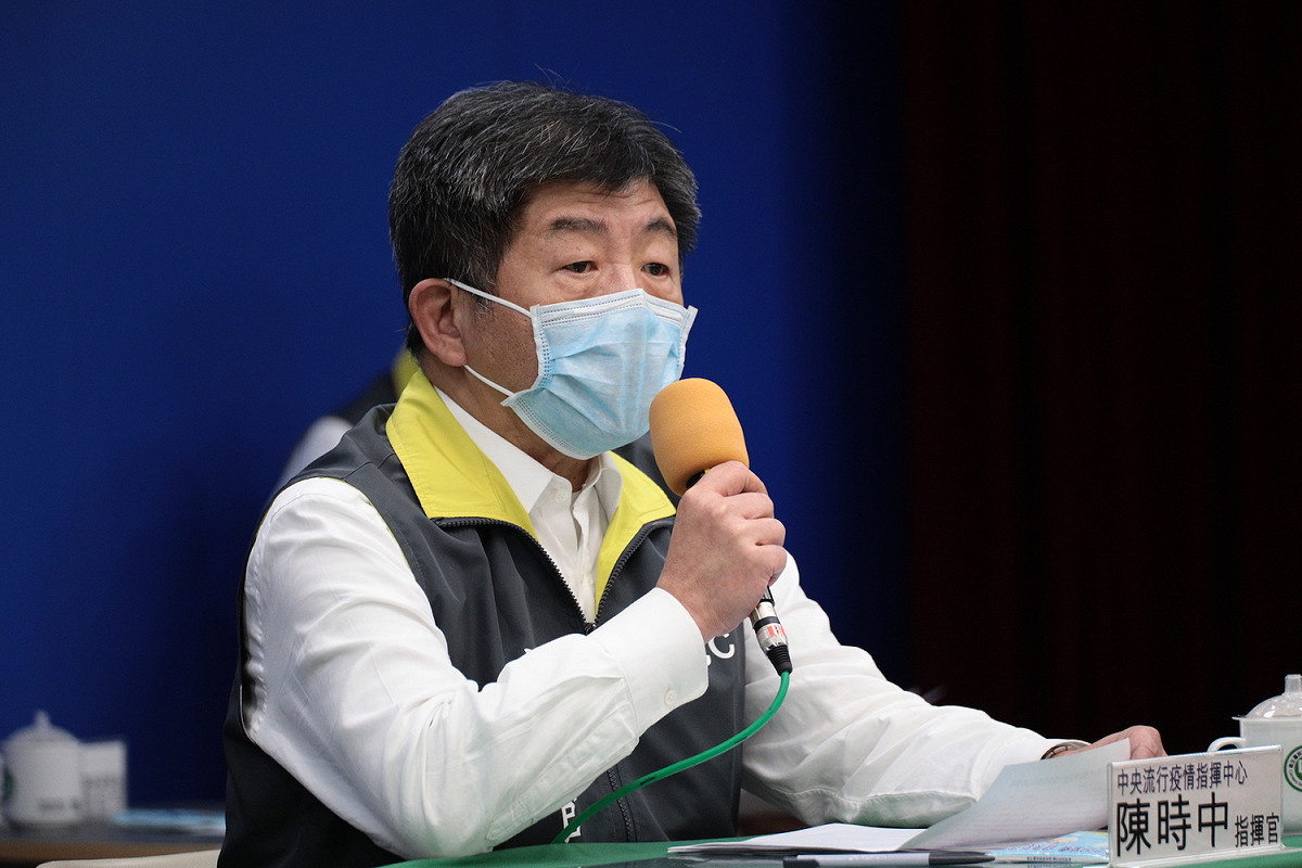 中央流行疫情指揮中心指揮官陳時中 圖：中央流行疫情指揮中心／提供